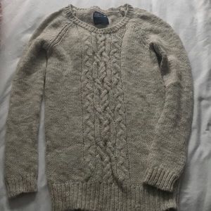 Cream colored sweater